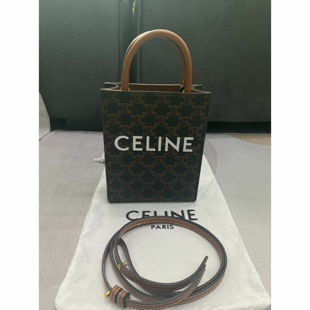 CELINE 【入手困難】MINI VERTICAL CABAS☆トリオンフキャ