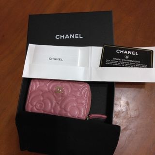 シャネル(CHANEL)のカード、コインケース　キャビアスキン(コインケース)