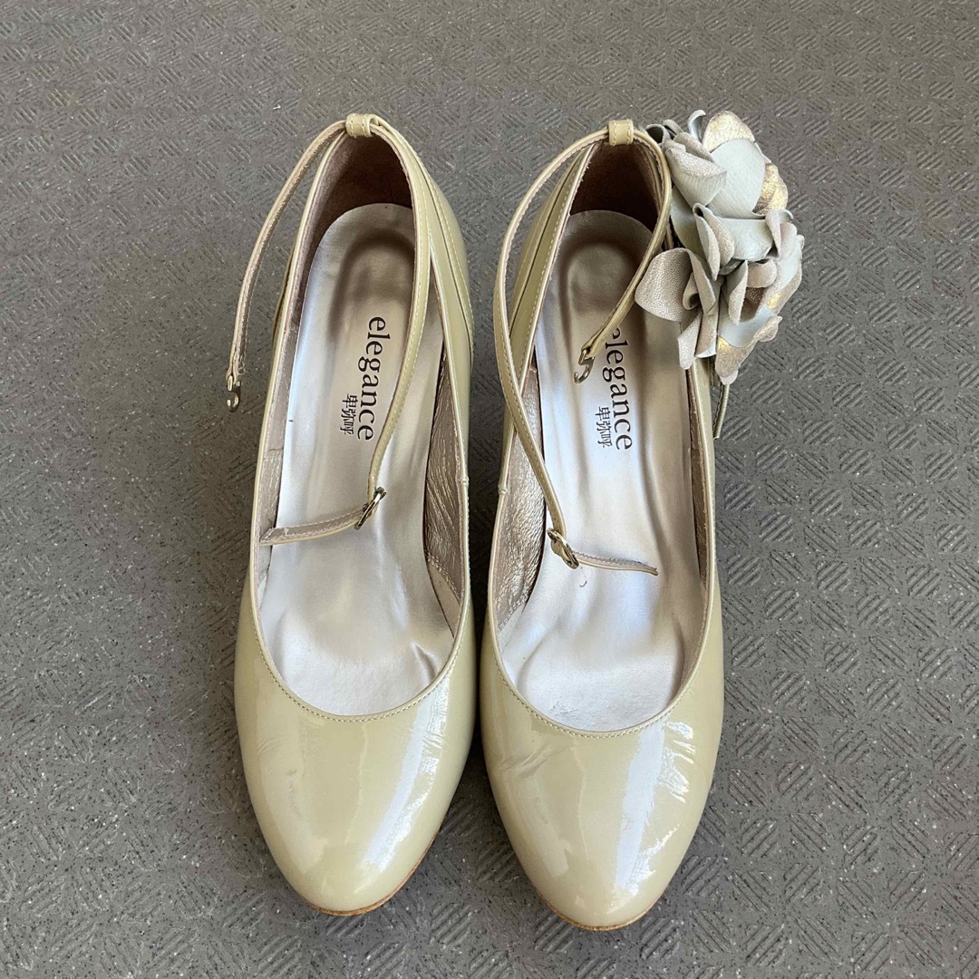 elegance卑弥呼 - エレガンス卑弥呼 パンプス ベージュの通販 by elegance卑弥呼 - エレガンス卑弥呼 パンプス ベージュの通販 by
