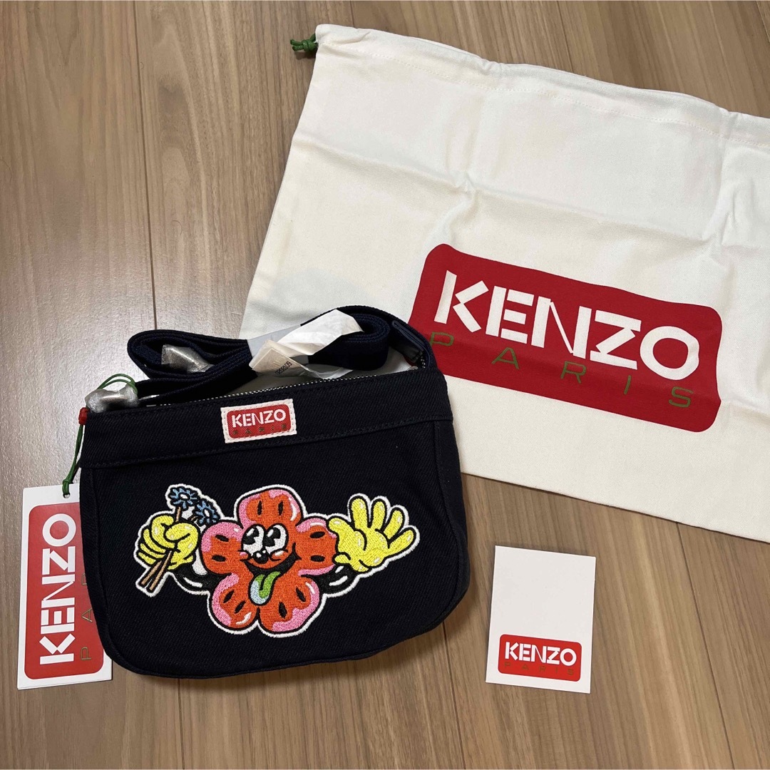 KENZO(ケンゾー)のKENZO キャンバスミニバック ショルダー メンズのバッグ(ショルダーバッグ)の商品写真