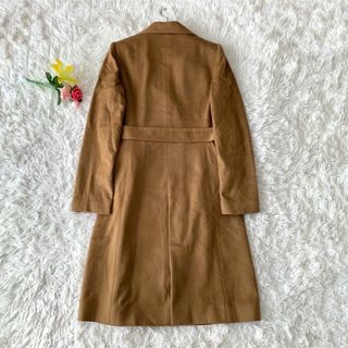 【美品】アナイ ロングコート カシミヤ100% ベルテッド ブラウン M