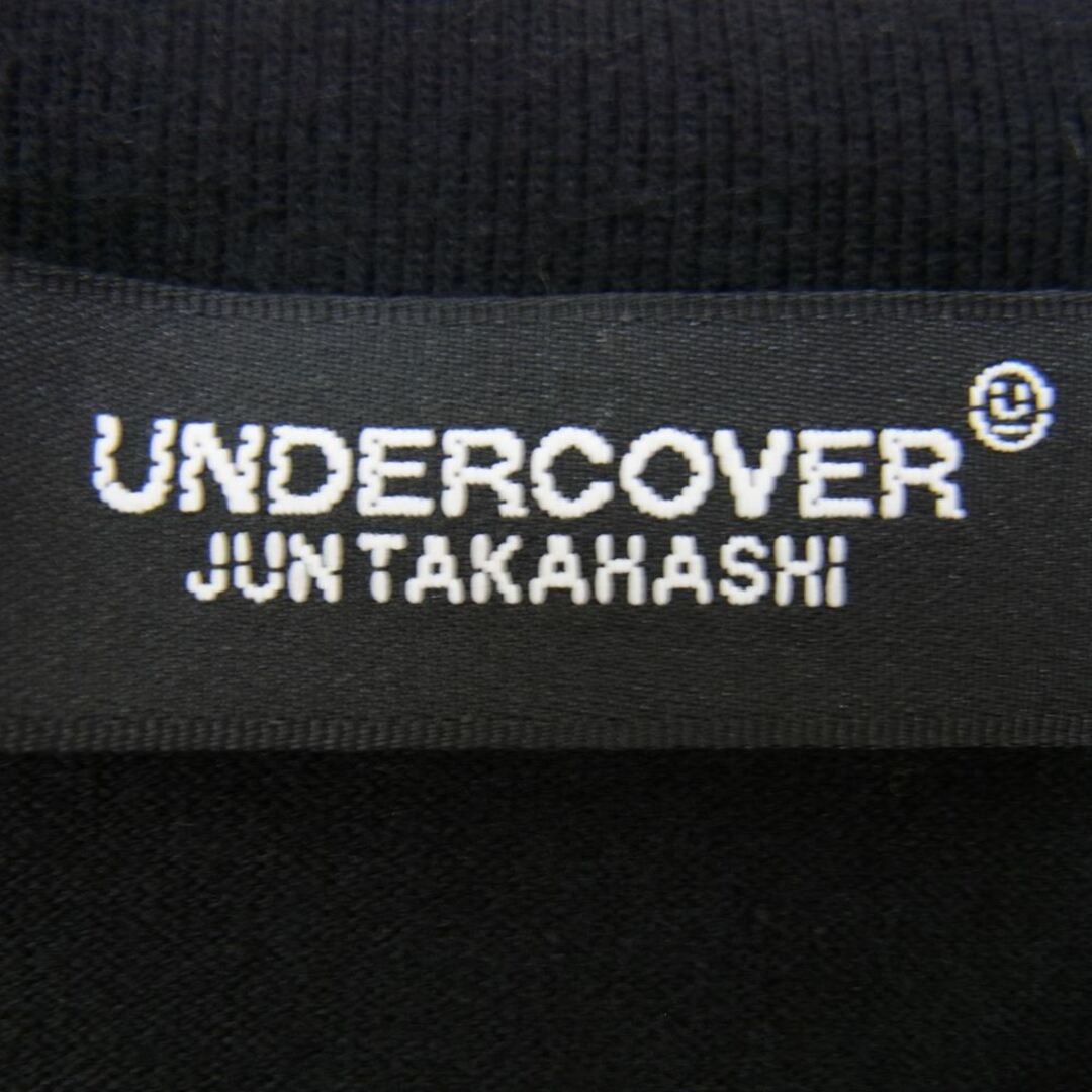 UNDERCOVER アンダーカバー カットソー 23SS UC1C1894 WOMENS ROSE/EYE コットン ロング Tシャツ ブラック系 2【極上美品】 3