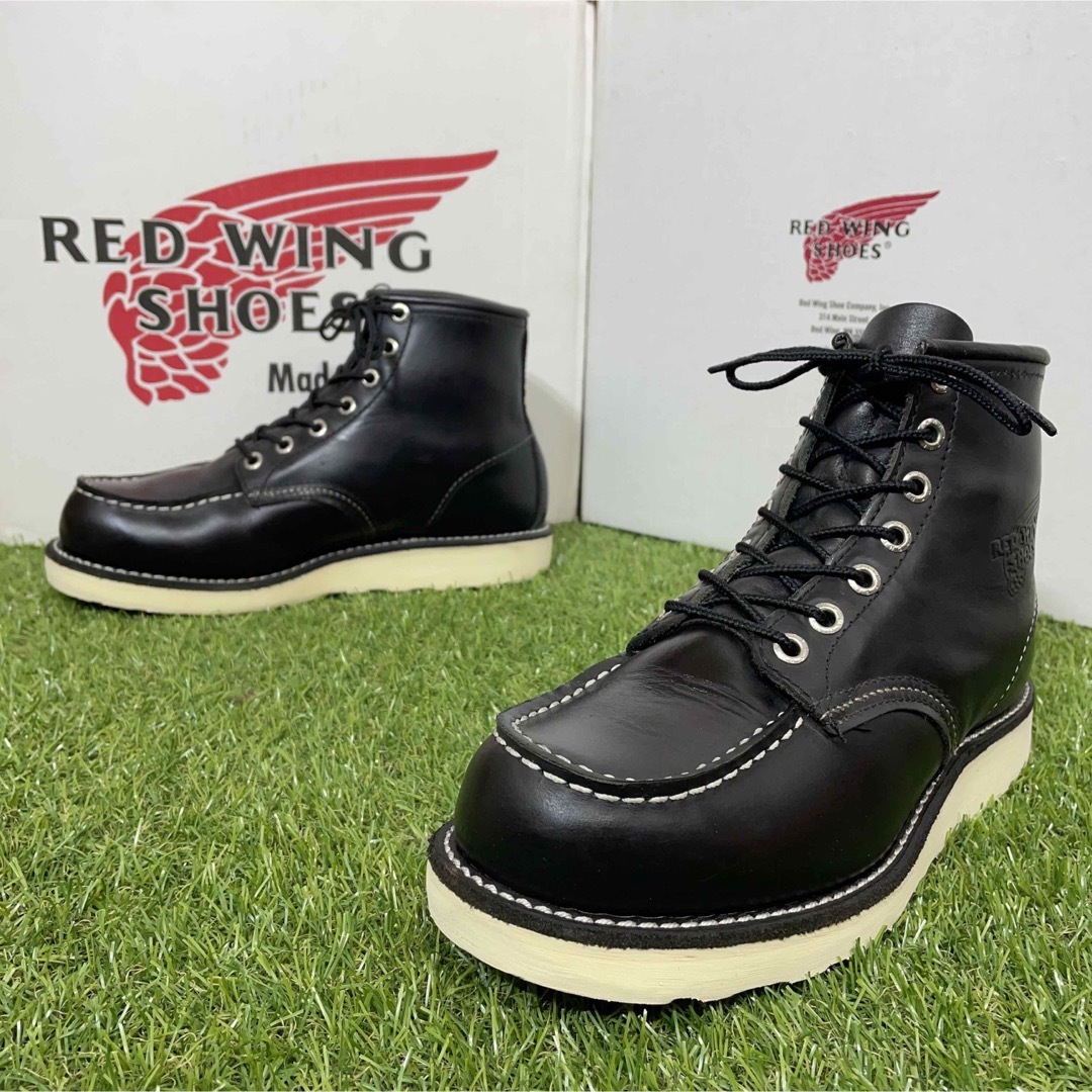 【安心品質0101】箱付廃盤レッドウインUS5.5E8179REDWING送料込