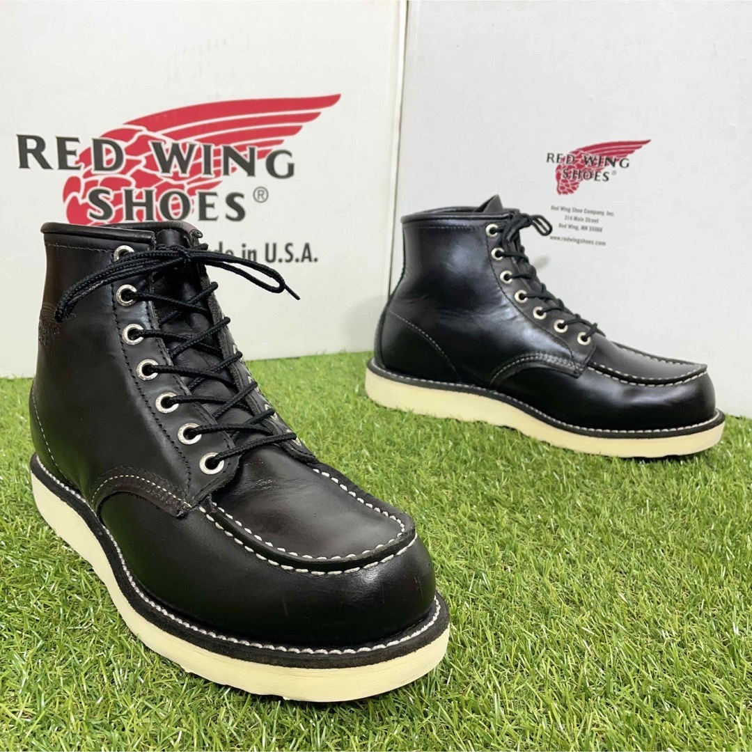 【安心品質0101】箱付廃盤レッドウインUS5.5E8179REDWING送料込