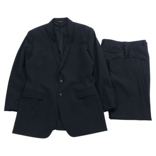 ドルチェアンドガッバーナ(DOLCE&GABBANA)のDOLCE&GABBANA ドルチェアンドガッバーナ セットアップ G1X4MT/FUBBG MARTINI シングルジャケット ナロースラックス セットアップ スーツ ブラック系 48【中古】(その他)