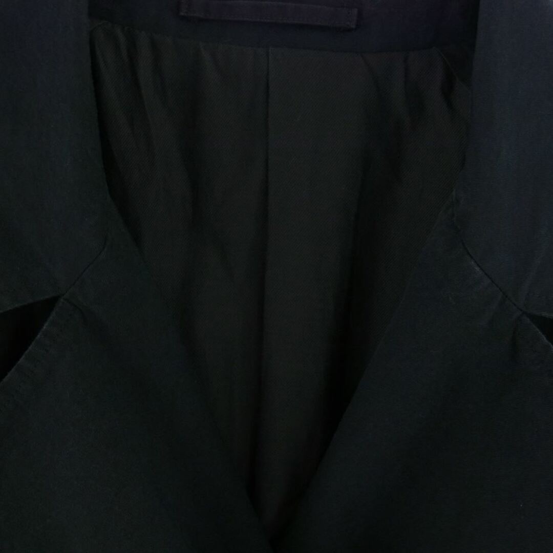 COMOLI(コモリ)のCOMOLI コモリ コート 22SS V01-04008 WASHED TIELOCKEN COAT ウォッシュドタイロッケンコート ブラック系 2【中古】 メンズのジャケット/アウター(その他)の商品写真