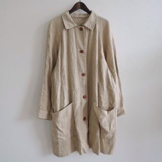 ネストローブ(nest Robe)のnR リネンコート(スプリングコート)