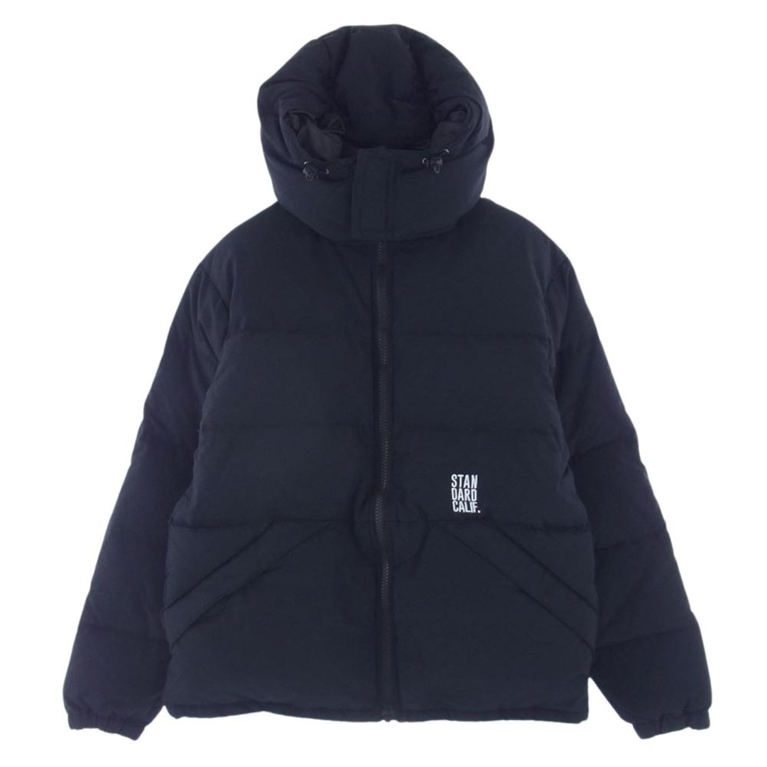 M肩幅STANDARD CALIFORNIA スタンダードカリフォルニア ジャケット CLASSIC DOWN JACKET クラシック ダウン ジャケット ブラック ブラック系 M【極上美品】