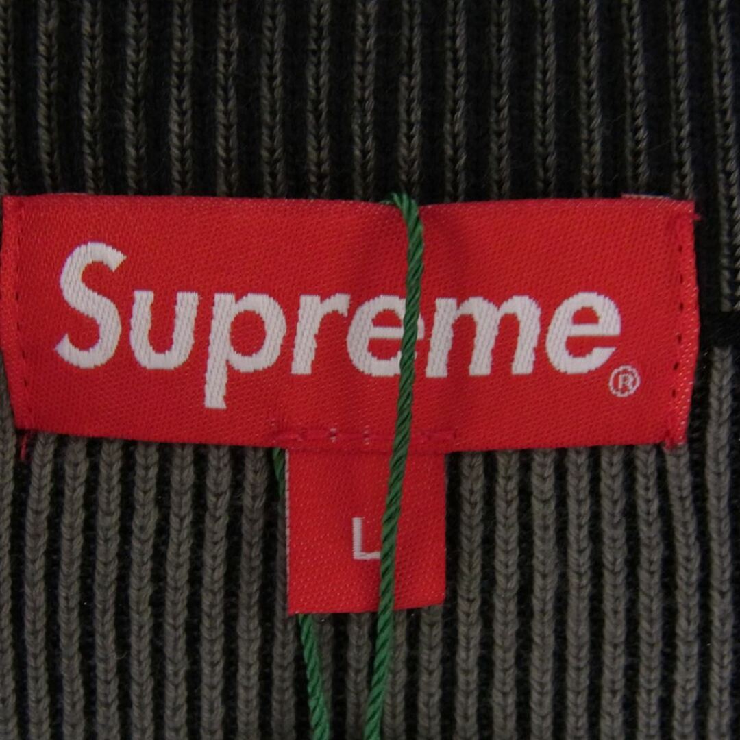 Supreme - Supreme シュプリーム ニット 22AW 2-Tone Ribbed Zip Up