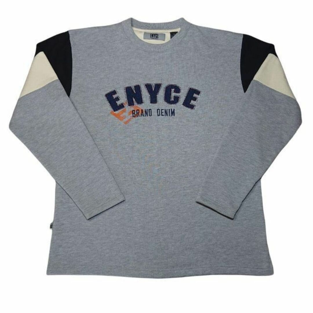 00s ENYCE スウェットトレーナー 古着 hiphop エニーチェ 刺繍