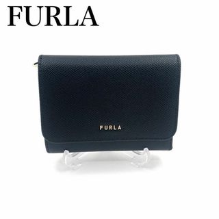 フルラ(Furla)のFURLA フルラ 三つ折り財布　財布　ブラック新品未使用☆(財布)