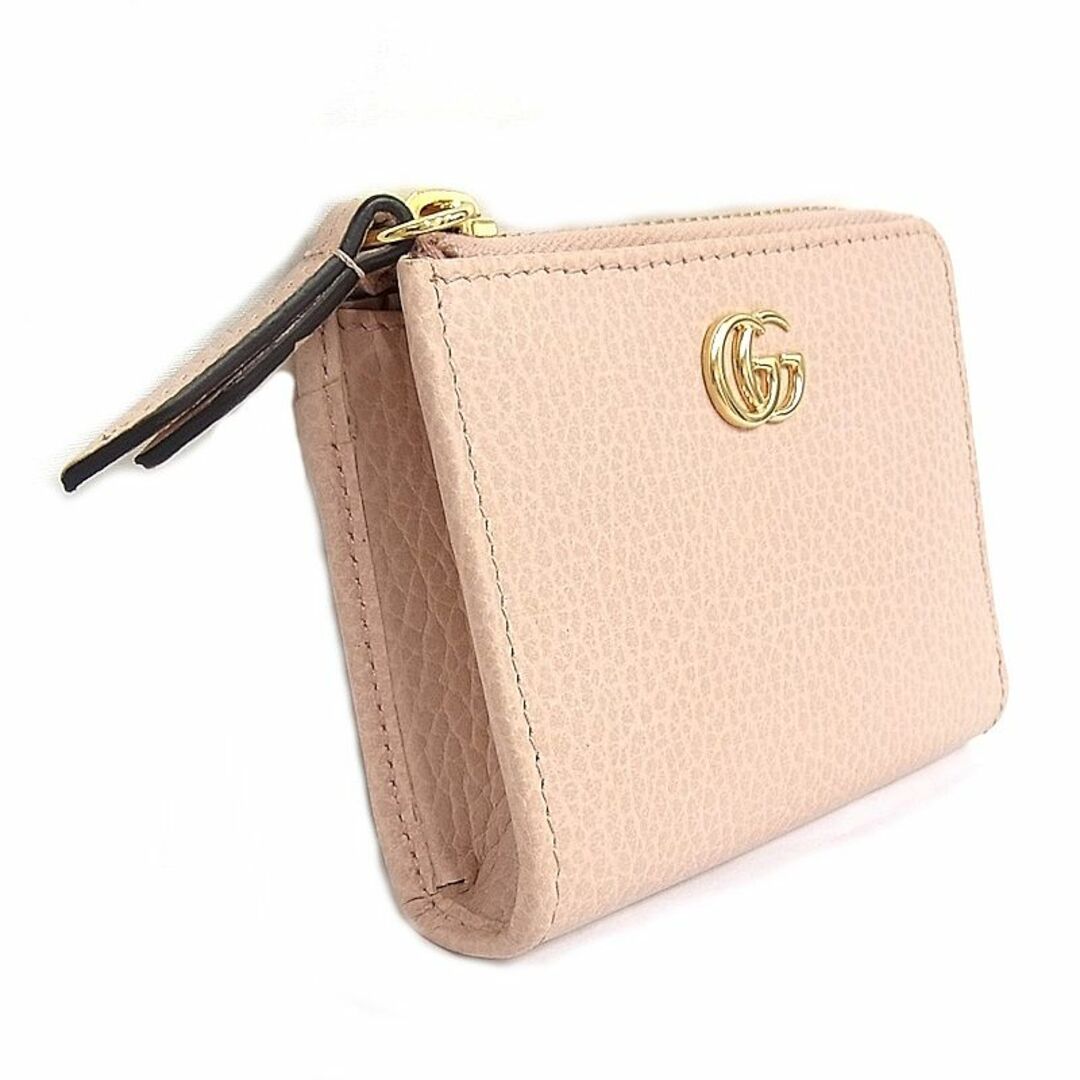 GUCCI - グッチ GUCCI コンパクト財布 ピンク コインケース L字 GUCCI - グッチ GUCCI コンパクト財布 ピンク コインケース L字