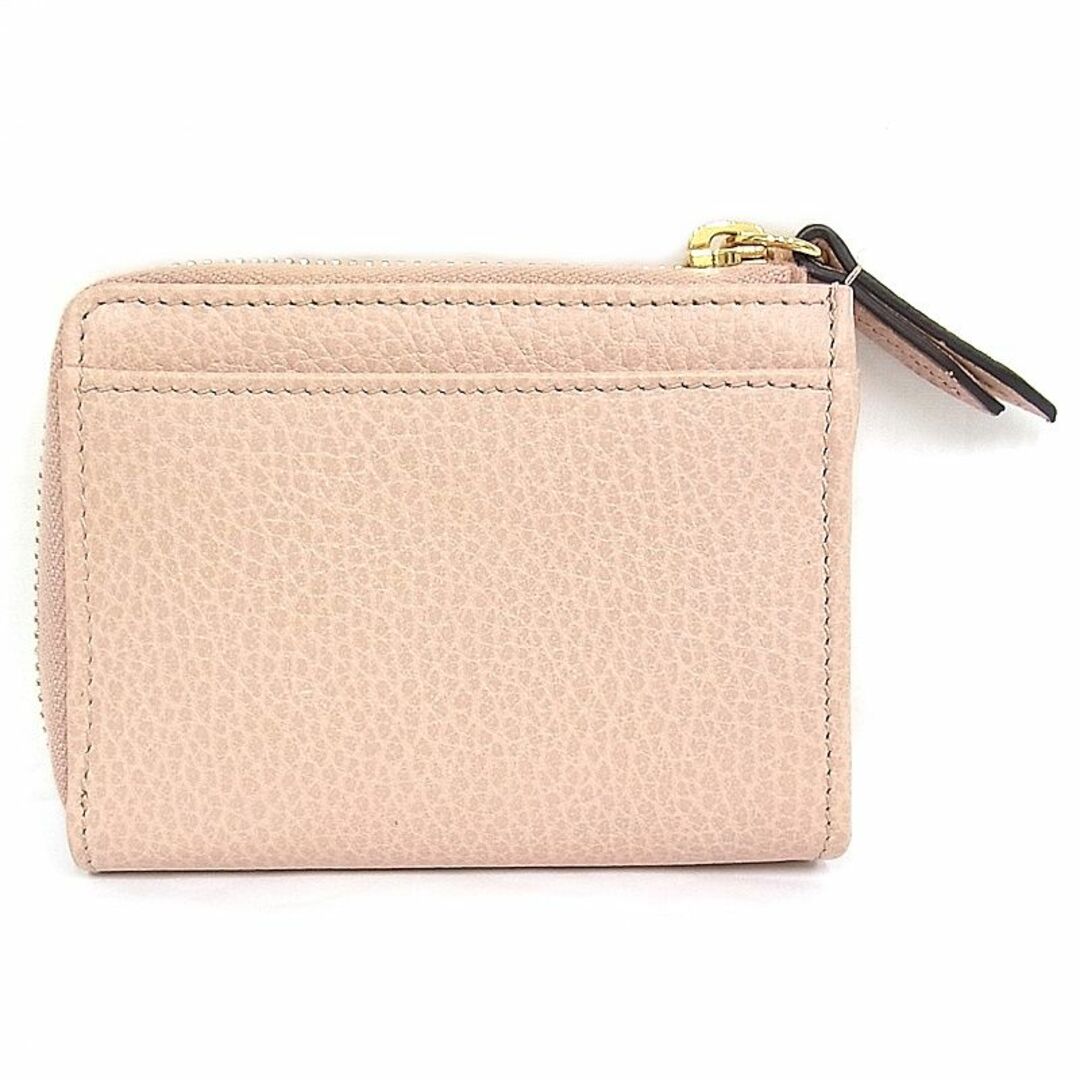 Gucci - グッチ GUCCI コンパクト財布 ピンク コインケース L字