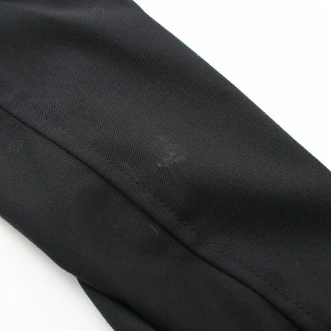 VERSACE(ヴェルサーチ)の ステンカラーコート ウール ブラック 切替 メンズのジャケット/アウター(ステンカラーコート)の商品写真