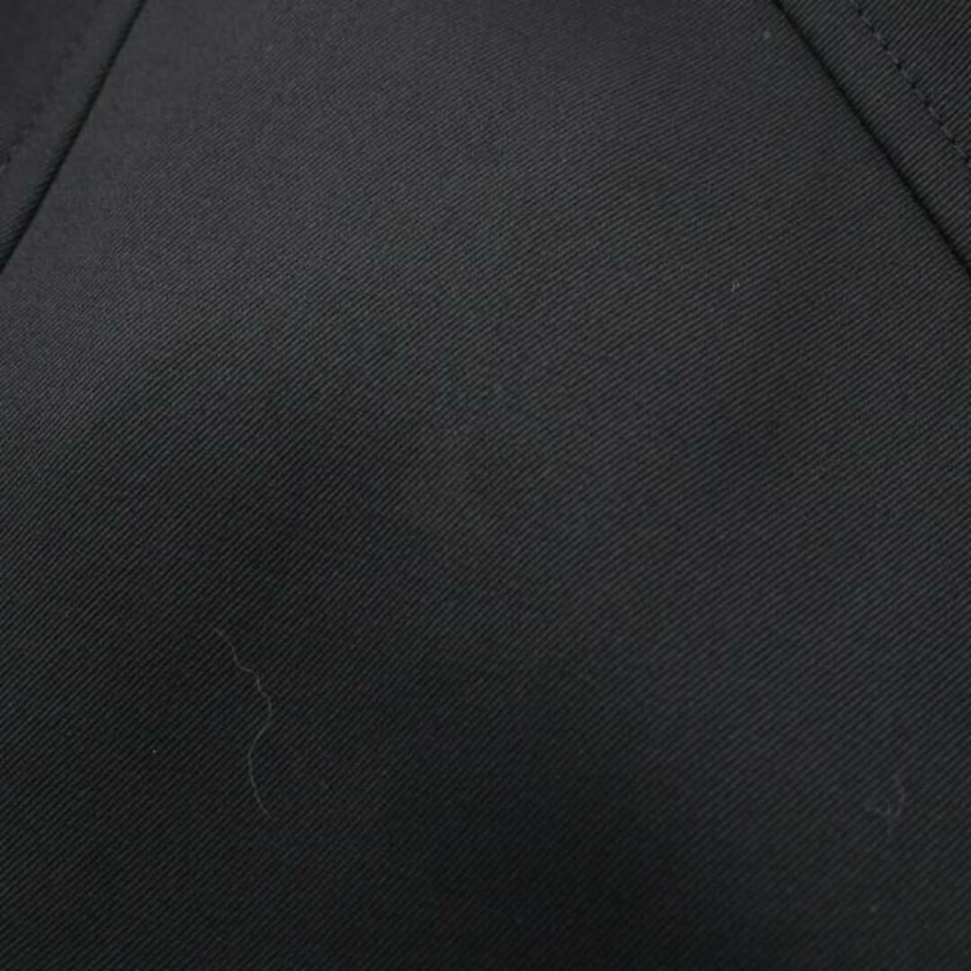 VERSACE(ヴェルサーチ)の ステンカラーコート ウール ブラック 切替 メンズのジャケット/アウター(ステンカラーコート)の商品写真