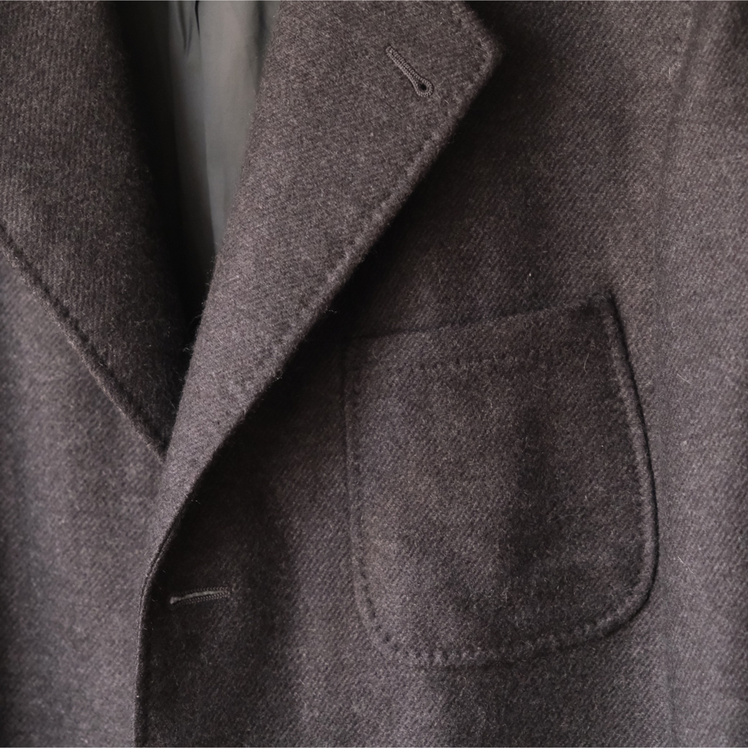 美品カナリCANALI ピュアカシミヤジャケット グレー50