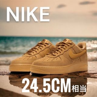 ナイキ(NIKE)の希少完売　24.5相当【新品】ナイキ エア フォース 1 '07 WB　ブラウン(スニーカー)