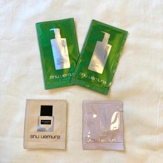 シュウウエムラ(shu uemura)のシュウウエムラ　クレンジングオイル＆ベースメイクサンプル(サンプル/トライアルキット)