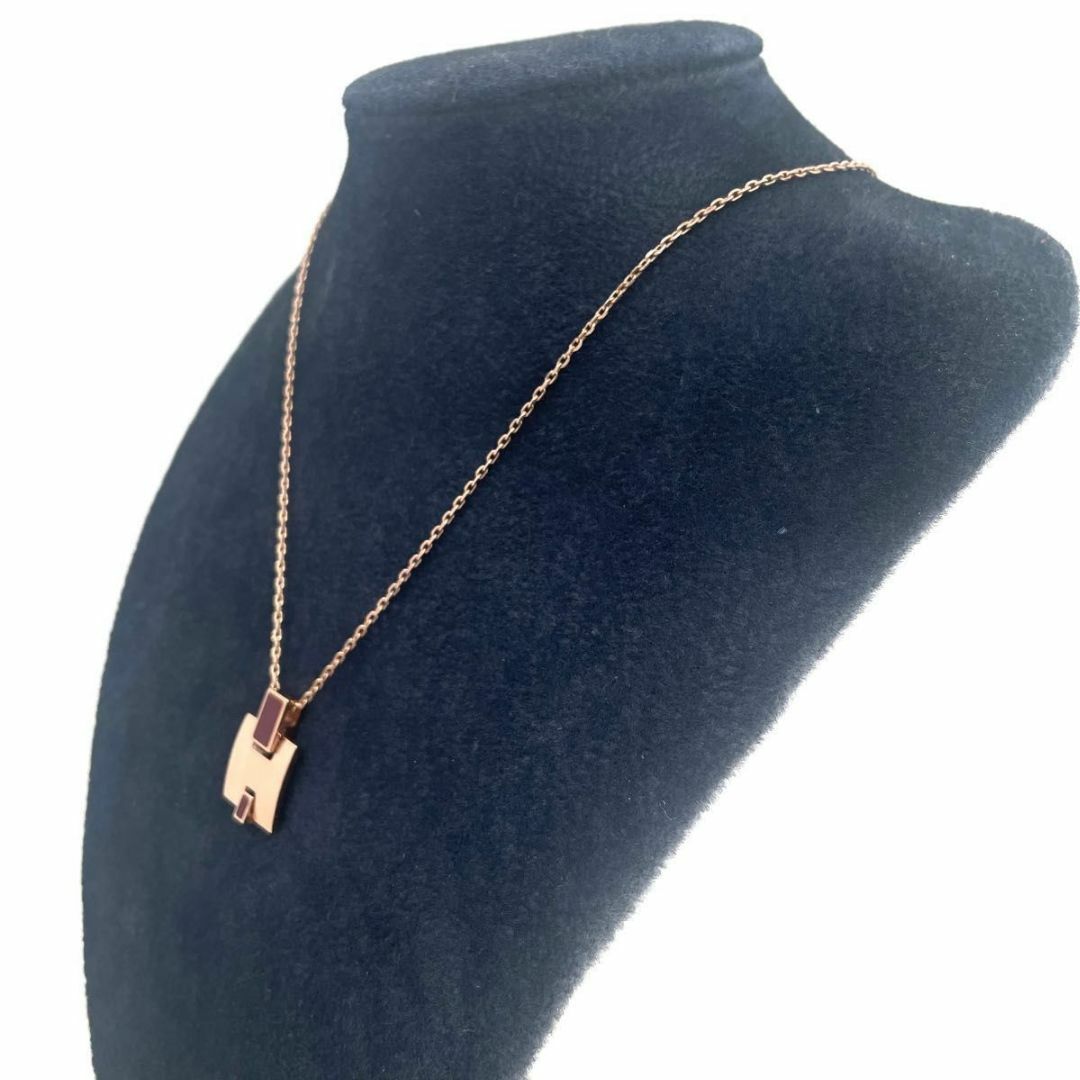 HERMES - HERMES エルメス アイリーン ネックレス ピンクゴールドの通販 by タルギケイク｜エルメスならラクマ