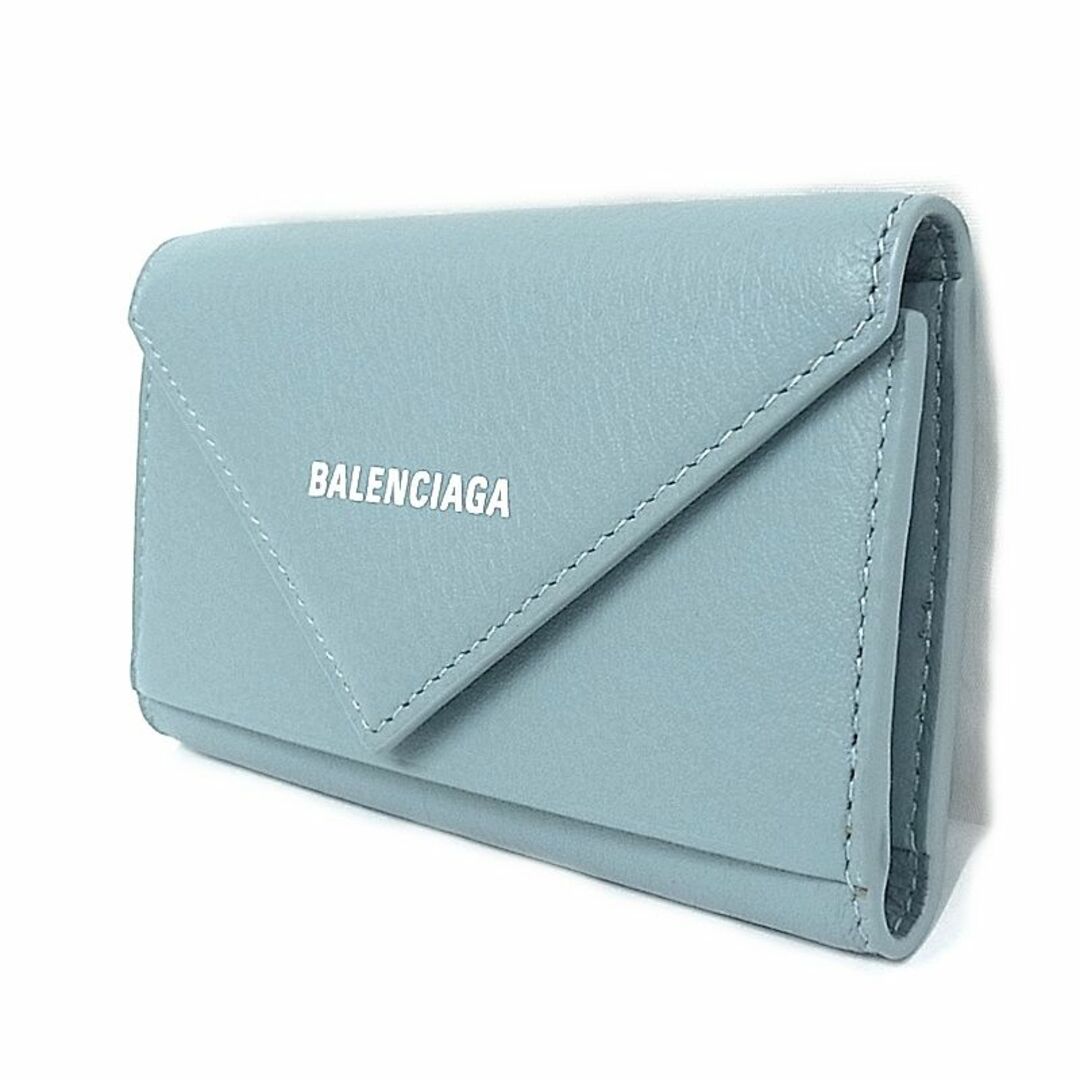 バレンシアガ BALENCIAGA キーケース　キーリング　ブルー