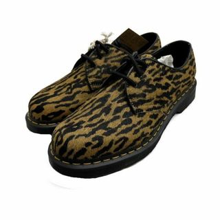 ワコマリア(WACKO MARIA)のワコマリア×ドクターマーチン/WACKO MARIA×Dr.Martens/靴/8ホールブーツ/LEOPARD 3EYE SHOE/ハラコ/ベージュ/レオパード/2023FW/#8/27cm【SA7477】(ブーツ)