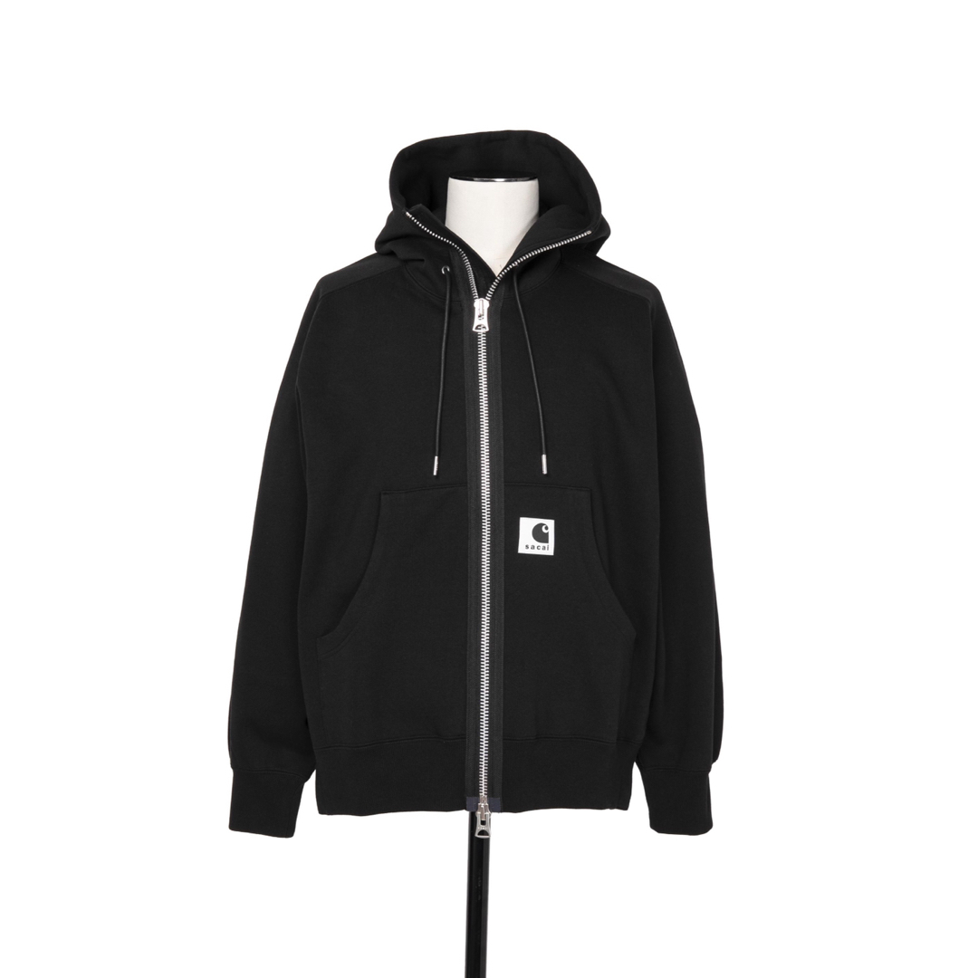 sacai Carhartt WIP Hoodie size 1 グレー