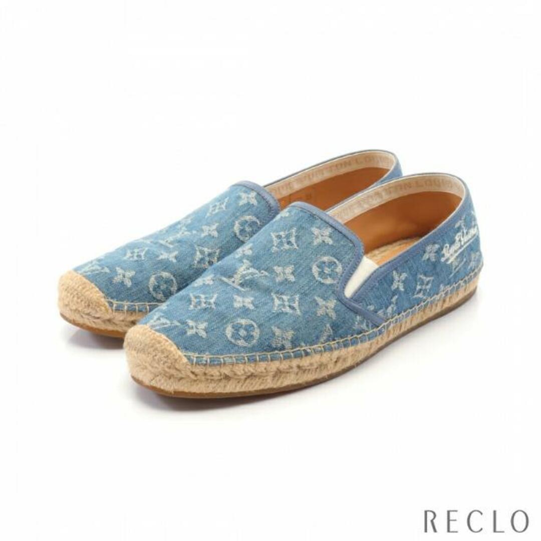 LOUIS VUITTON - BIDART スリッポン スニーカー デニム ブルー