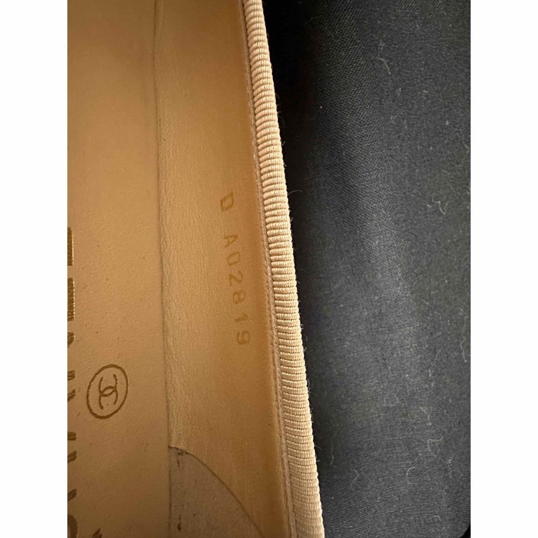CHANEL - 美品 シャネル バレエシューズ ベージュ 35.5の通販 by CHANEL - 美品 シャネル バレエシューズ ベージュ 35.5の通販 by