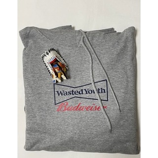 wasted youth budweiser hoodie L verdy