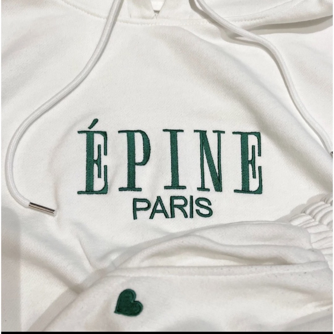 ÉPINE PARIS jersey set up white×green 2