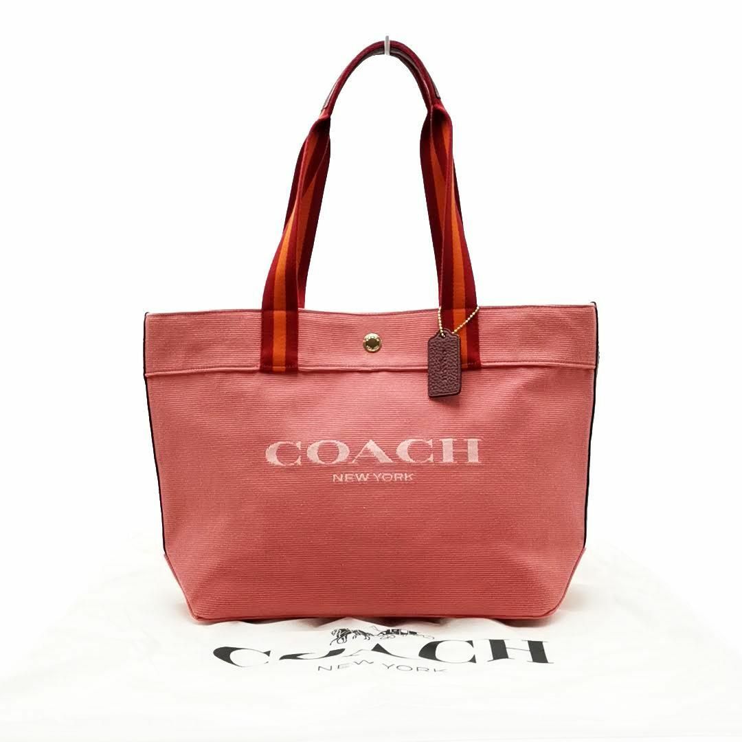 バッグ美品 コーチ COACH トートバッグ コーチプリント 03-23091102