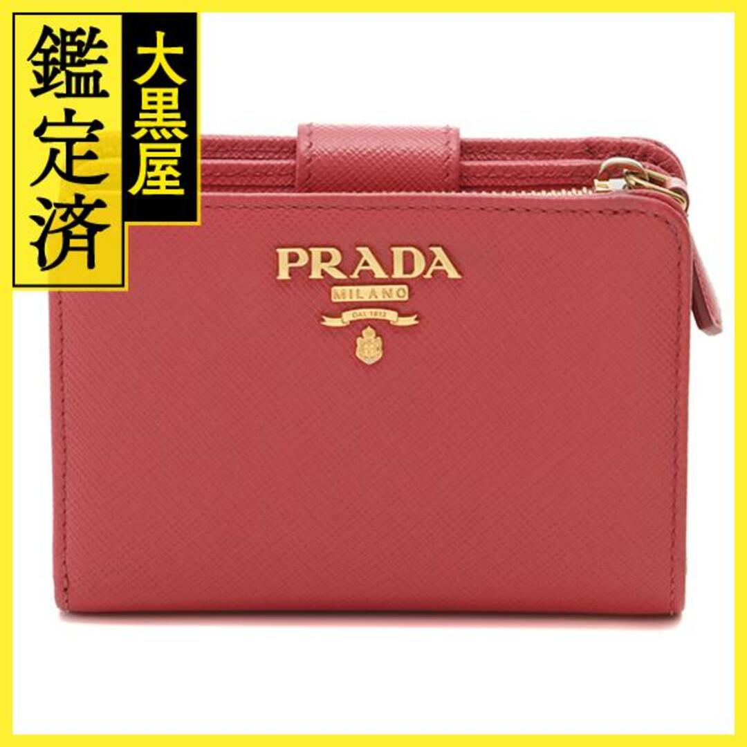 PRADA 2つ折り 財布 ピンク