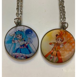 ひろがるスカイプリキュア　キュアスカイ&キュアウィング　ネックレス(キャラクターグッズ)