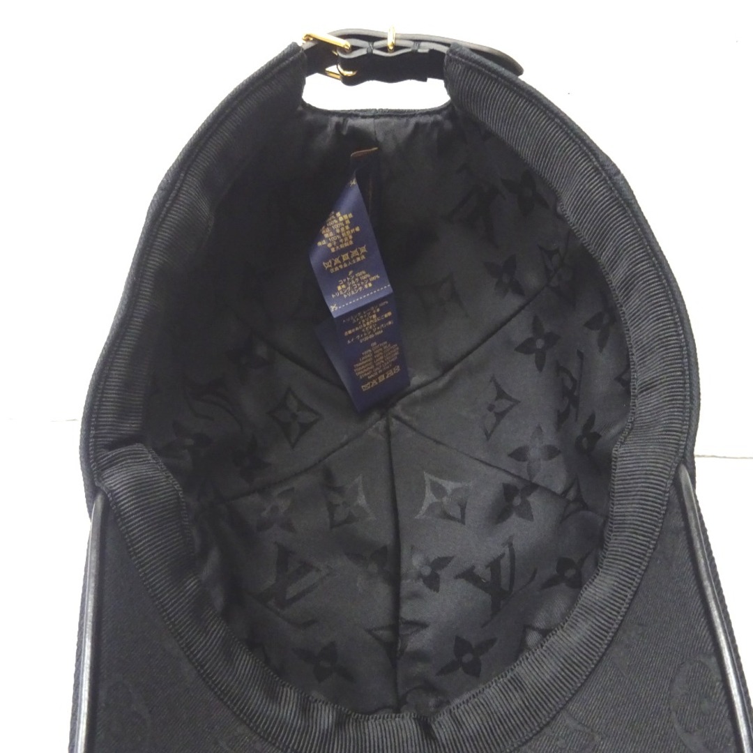 ルイ・ヴィトン キャップ 出向き LV アイコニック ブラック M7050L ルイ・ヴィトン キャップ 出向き LV アイコニック ブラック M7050L