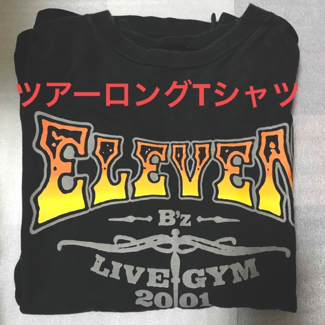 B'z eleven2001 ツアー　ライブ　ロングTシャツ　Mサイズ