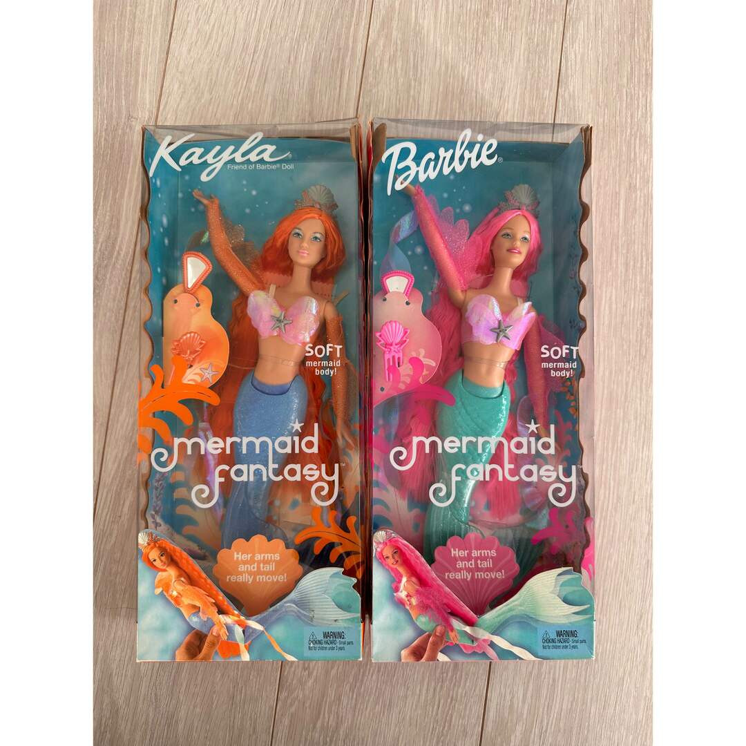 2002年バービー人魚Barbieヴィンテージ  マーメイド　ナイルパーチ