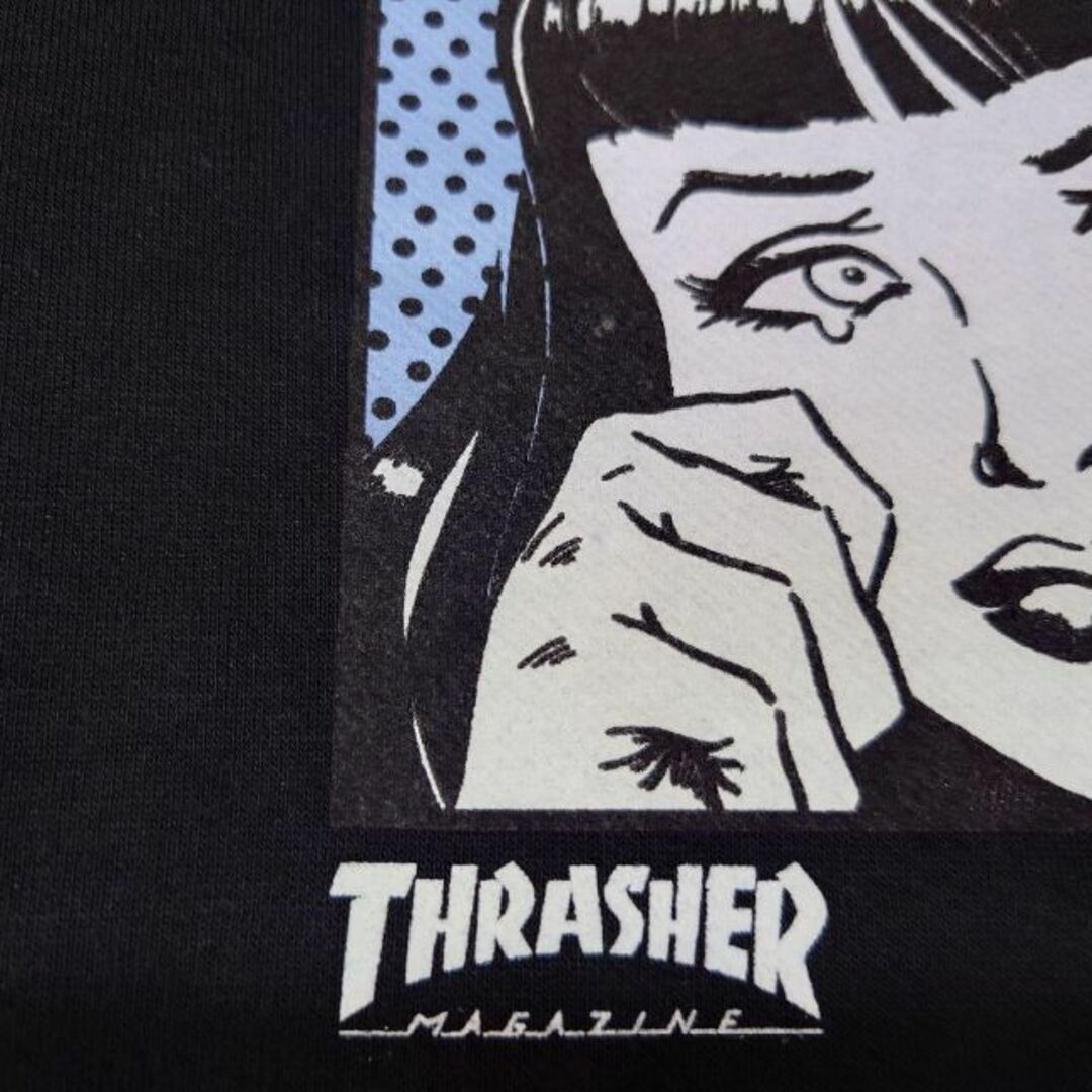 THRASHER   THRASHERアメコミプリントスウェットパーカースラッシャー