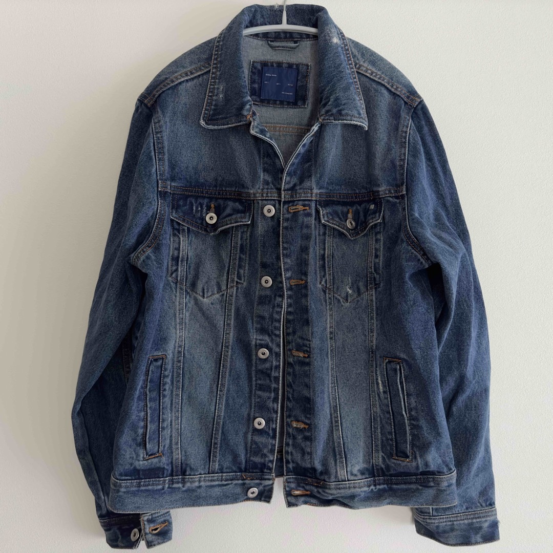 ZARA ザラ メンズ デニムジャケット XLサイズ | フリマアプリ ラクマ