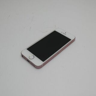 アイフォーン(iPhone)の超美品 SIMフリー iPhoneSE 64GB ローズゴールド (スマートフォン本体)