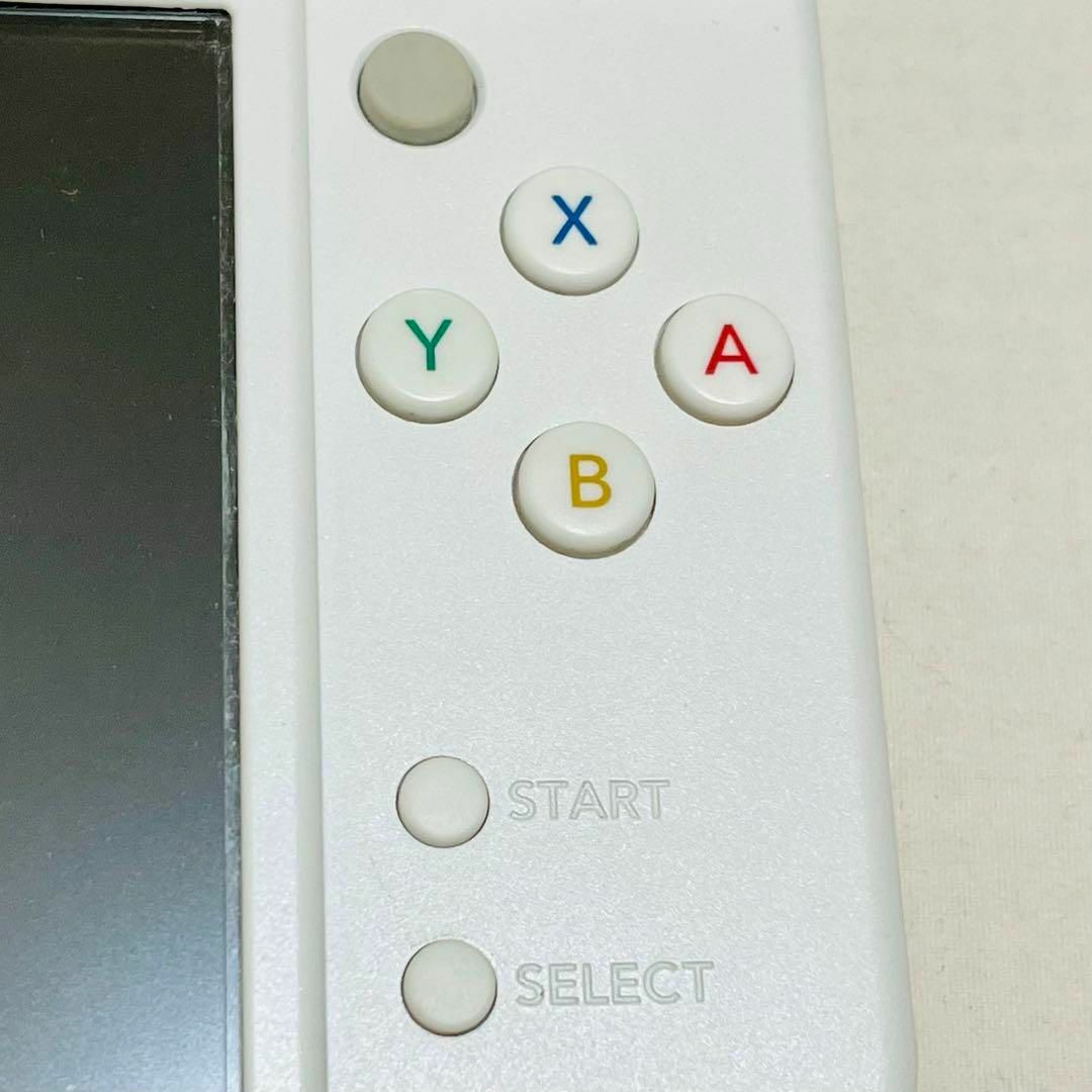 中古 new NINTENDO 3DS LL ホワイト ACアダプタ付 初期化済