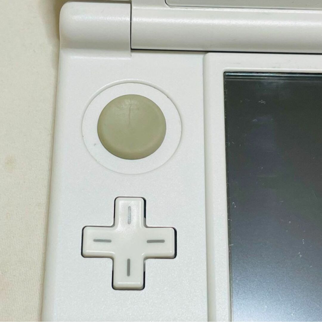 中古 new NINTENDO 3DS LL ホワイト ACアダプタ付 初期化済