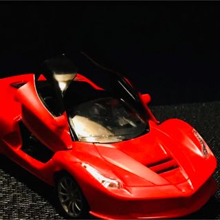 【 匿名配送 】ランボルギーニドア開閉式　R/Cスーパーラジコンカー　レッド　(トイラジコン)