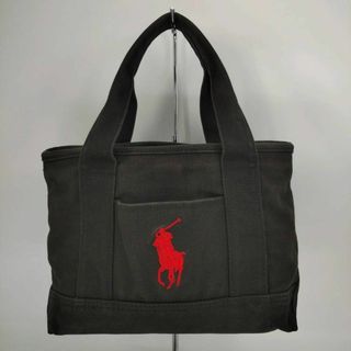 ポロラルフローレン トートバッグ(レディース)(ブラック/黒色系)の