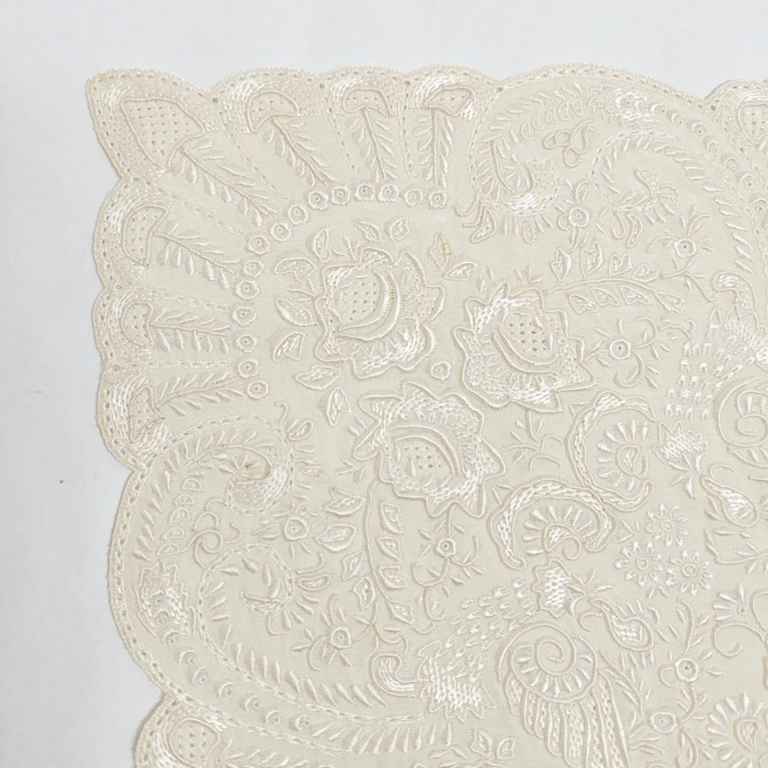 三越 - 最高級✨芸術品 希少シルク絹 スワトウ刺繍 汕頭手刺繍 三越 - 最高級✨芸術品 希少シルク絹 スワトウ刺繍 汕頭手刺繍