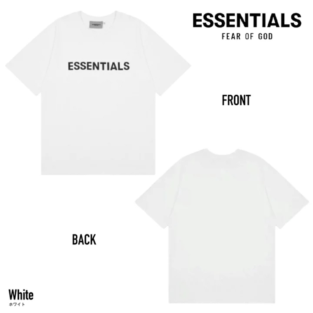 FOG ESSENTIALS シリコンアップリケボクシーTシャツ