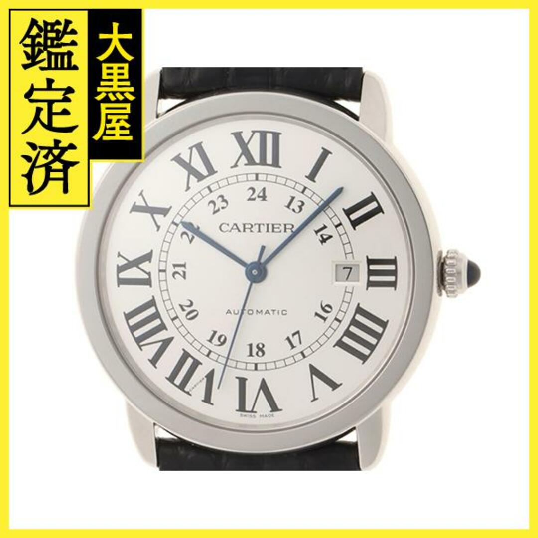 カルティエ CARTIER W6701010 ロンドソロXL デイト 自動巻き メンズ _761649