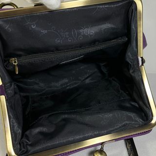 レア！美品 ANNA SUI × 鬼滅の刃 がま口 チャーム付 ショルダーバッグ