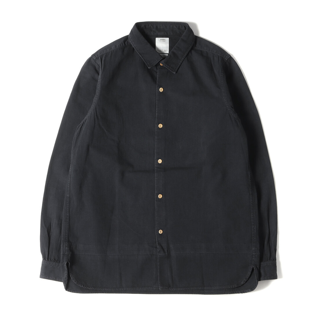 VISVIM - visvim ビズビム シャツ サイズ:2 オーバーダイ加工 ロング