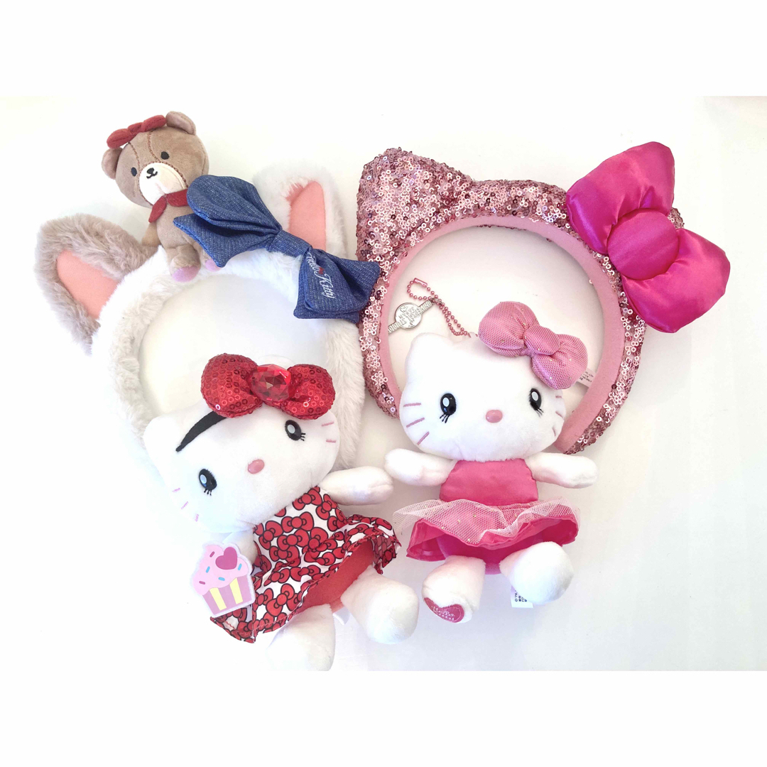 USJ - shoooo様専用♡ USJ キティ♡カチューシャ、マスコット4点の通販