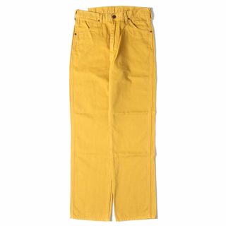 ラングラー(Wrangler)のWrangler ラングラー デニム サイズ:29×31 ストレート デニム パンツ WM1303-229 レギュラーフィット マスタード ボトムス ズボン ジーンズ ジーパン カラーパンツ カジュアル ブランド【メンズ】(デニム/ジーンズ)